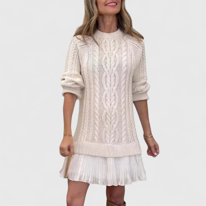 Ashlyndora – Elegantní svetrové šaty