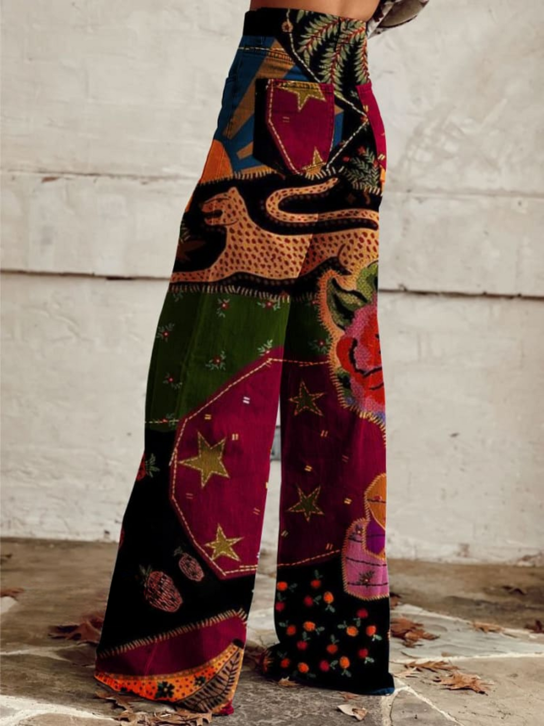 Adéla - Boho Chic Kalhoty