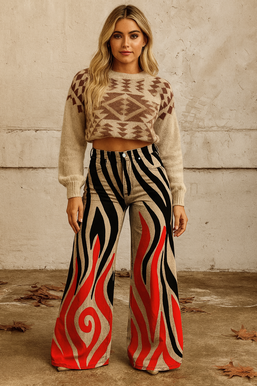 Petra | Vintage Boho kalhoty