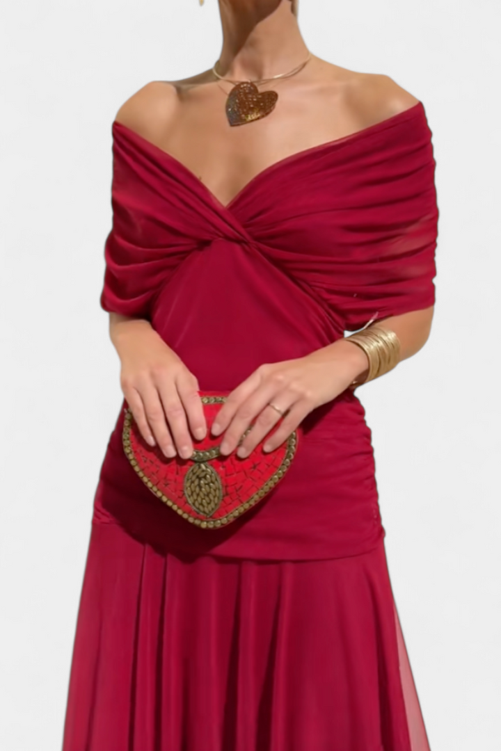 Eryzziah – Elegantní šaty s květinovým potiskem