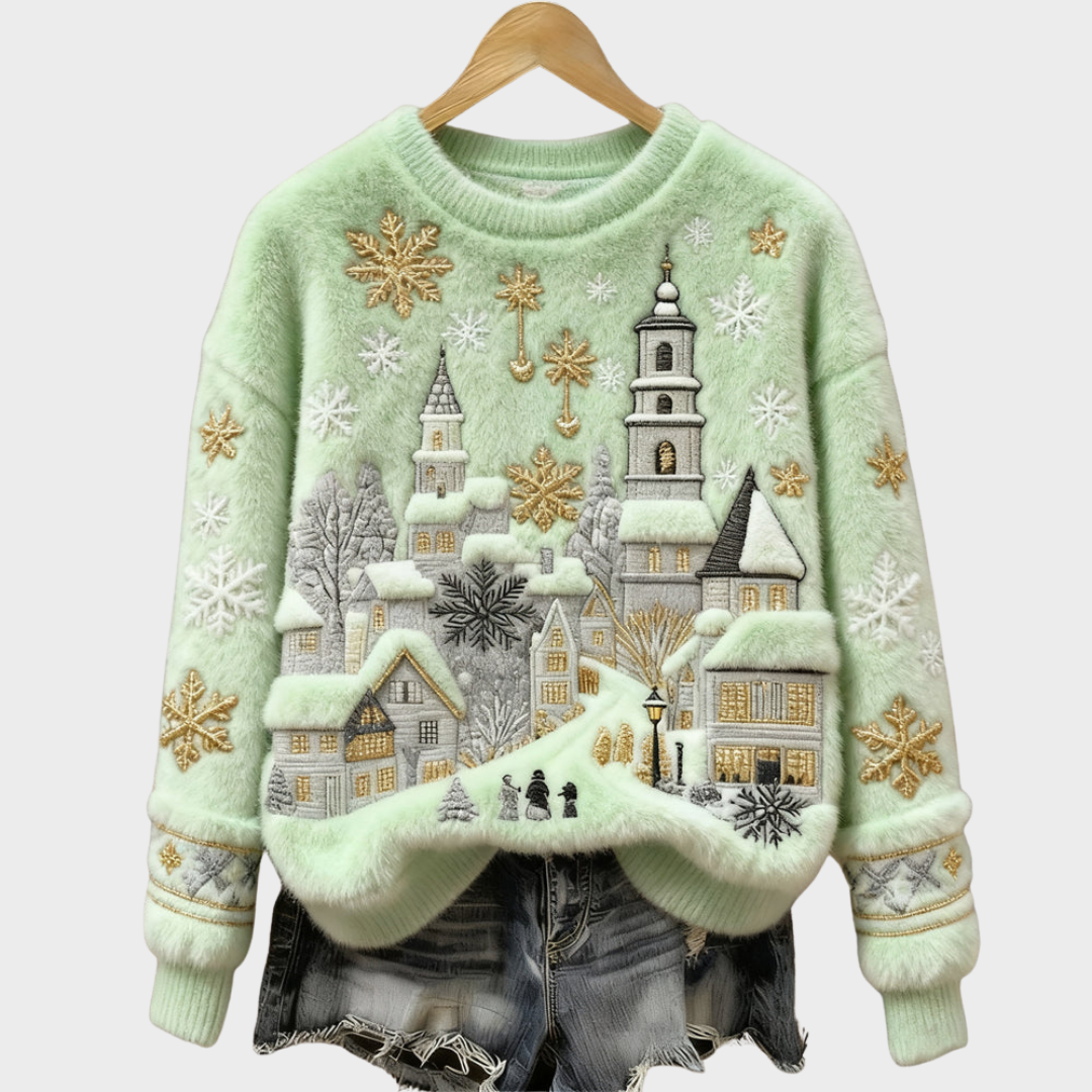 Kamila | Měkoučký vánoční svetr