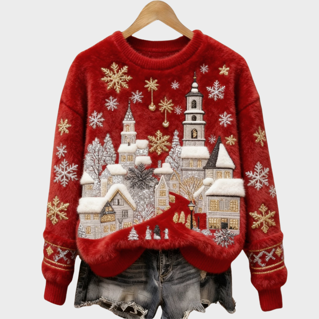 Kamila | Měkoučký vánoční svetr