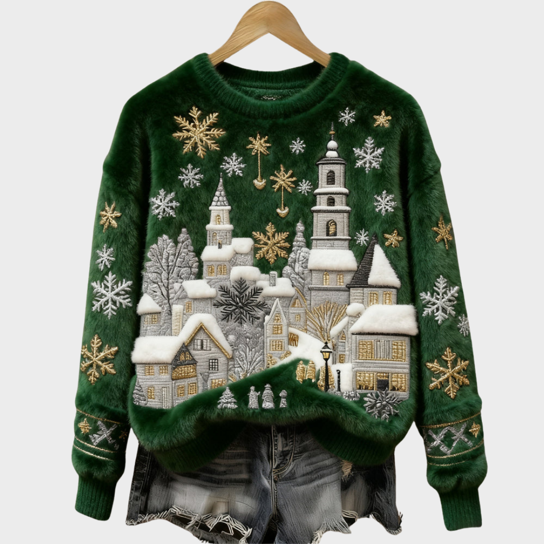 Kamila | Měkoučký vánoční svetr