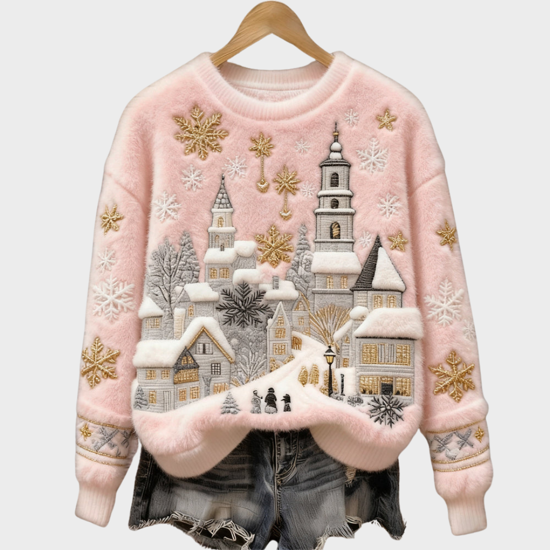 Kamila | Měkoučký vánoční svetr