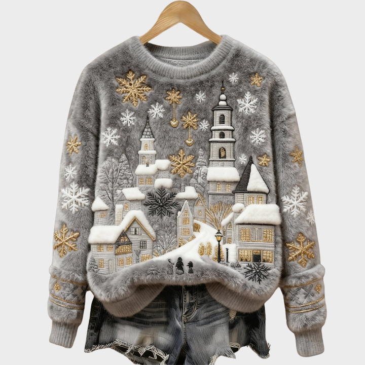 Kamila | Měkoučký vánoční svetr