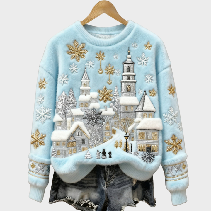 Kamila | Měkoučký vánoční svetr