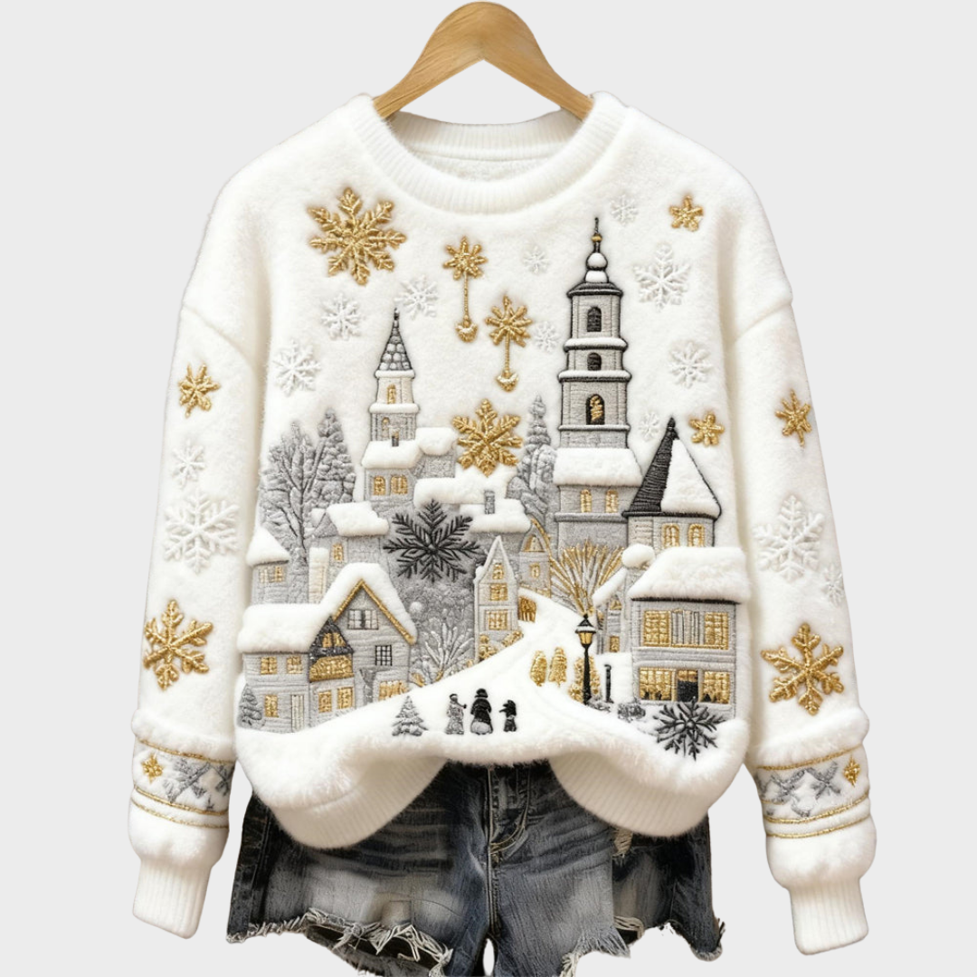 Kamila | Měkoučký vánoční svetr